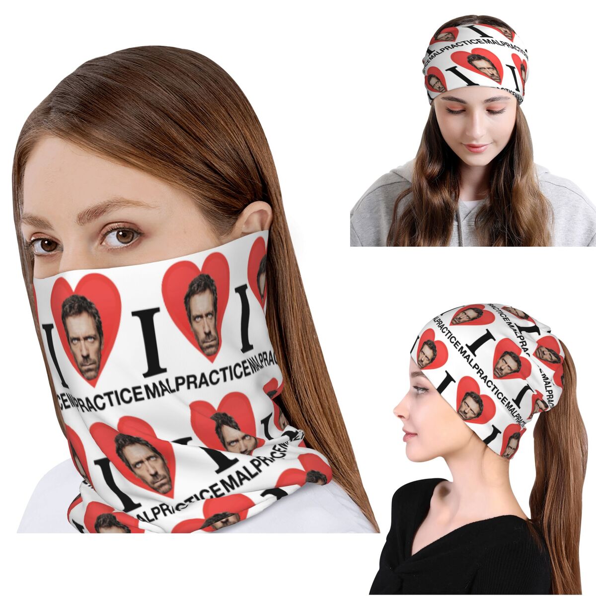 Knit Beanie Hat Warm - House MD Malpractice Enthusiast Merch Bandana