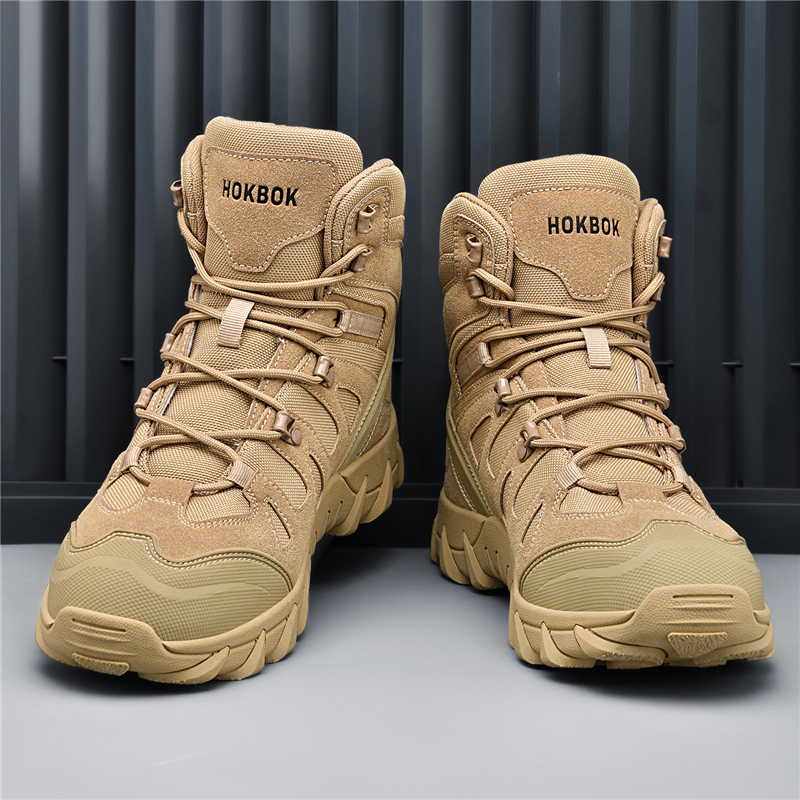 Men New Tactical Boots Trainin - Waterproof Winter Boot ulasan dan harga