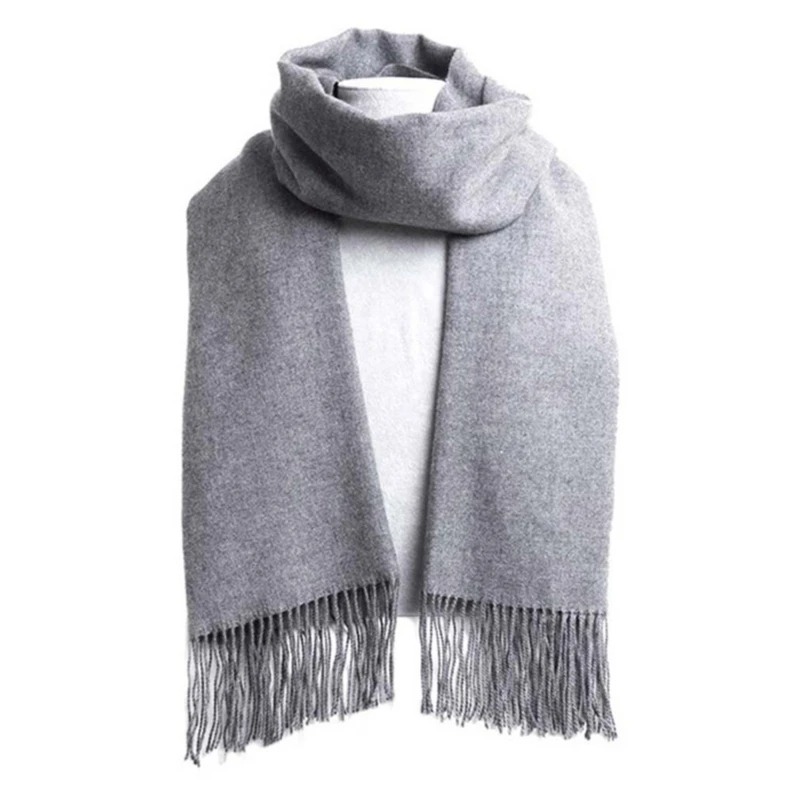 2025 Wool Scarves Winter Soft  - Wool Scarf Men ulasan dan harga