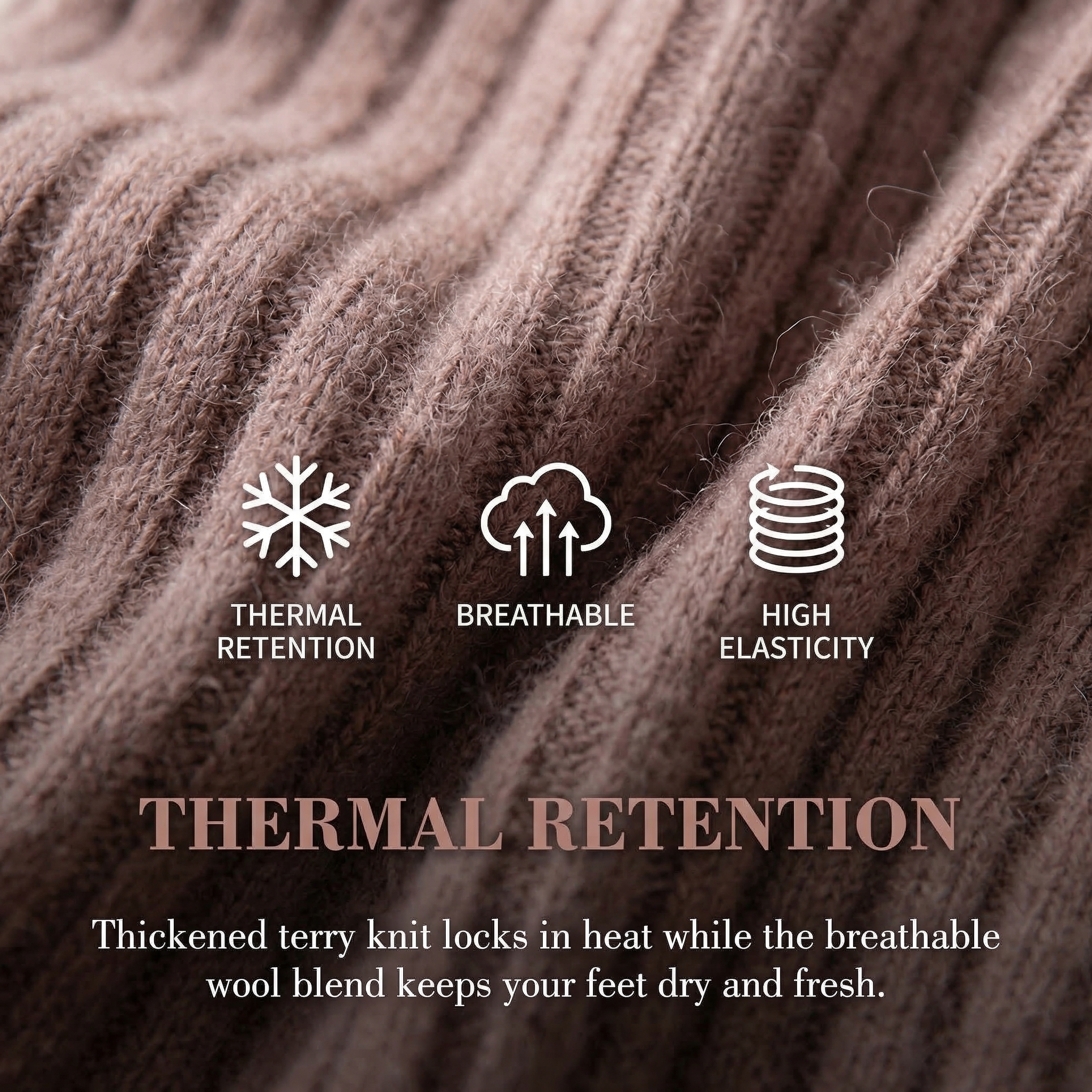 Wool Socks Women's Female Wint - Thermal Sock Wool ulasan dan harga