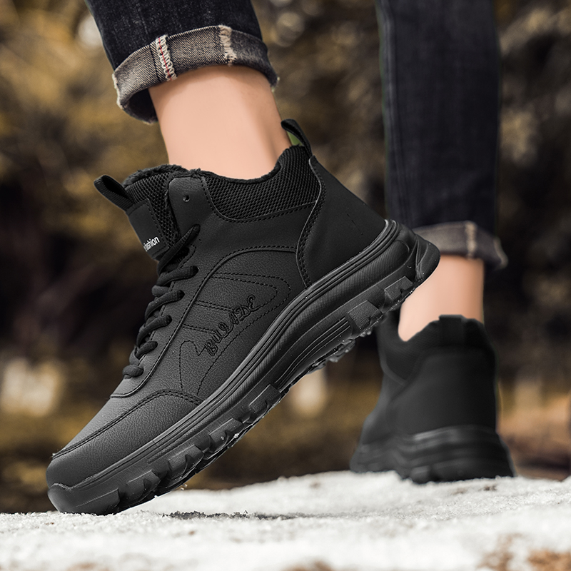 Brand Men's Boots Warm Plush S - Waterproof Winter Boot ulasan dan harga
