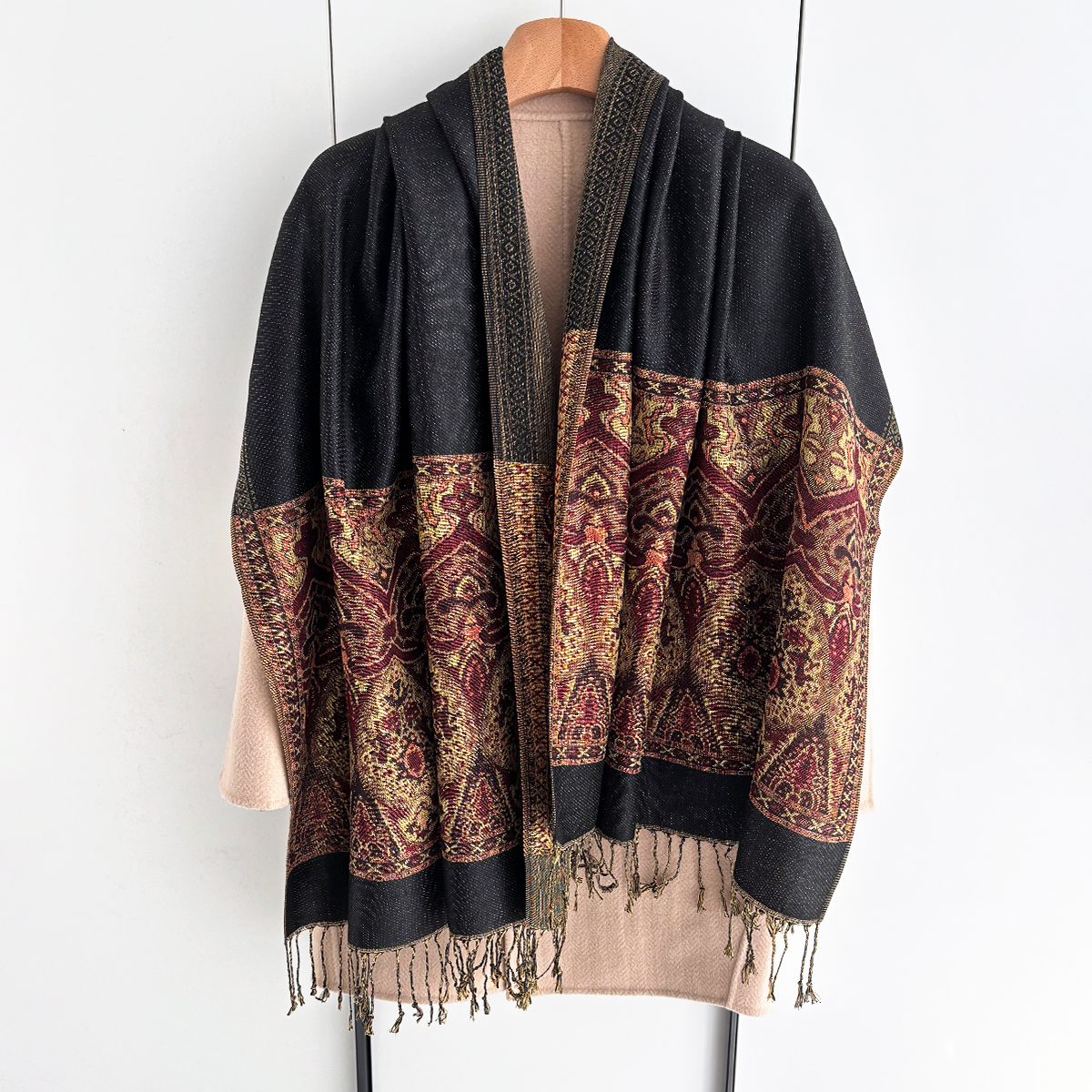 Luxury Scarf For Women Autumn  - Cashmere Pashmina Wrap ulasan dan harga