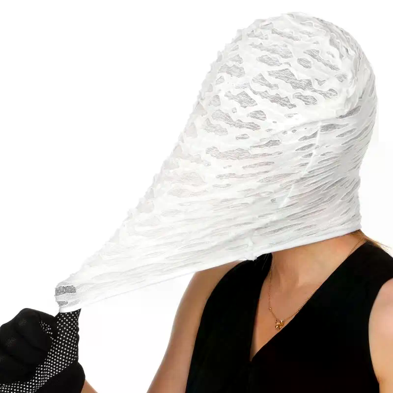 Gothic Punk Distressed Ripped  - Balaclava Ski Mask ulasan dan harga