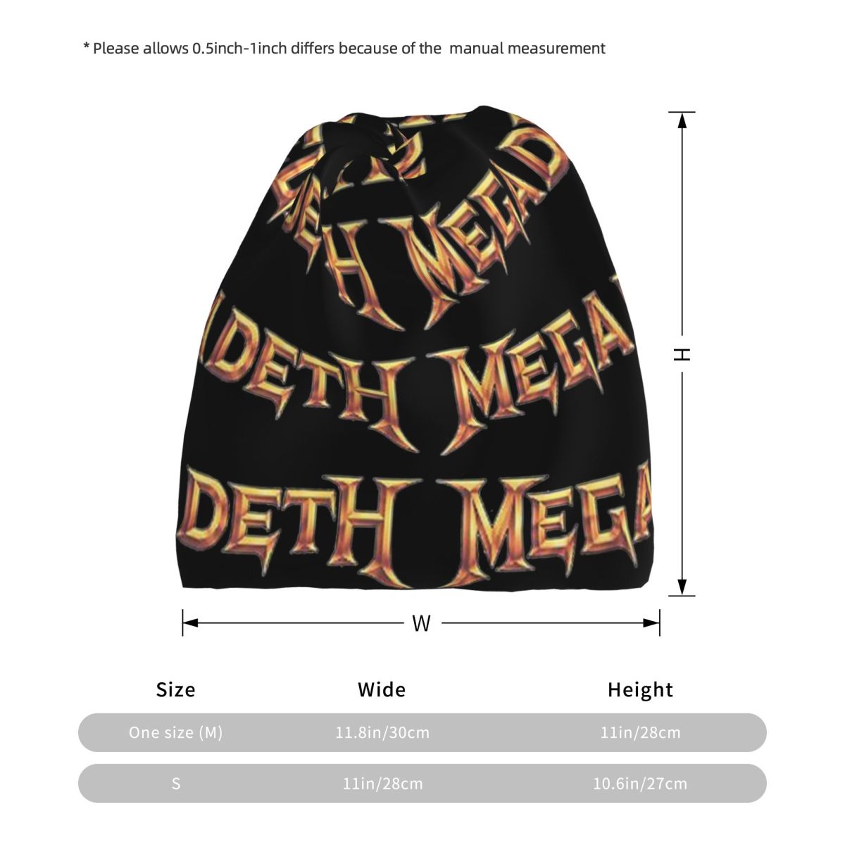 Megadeths Logo Bandana Neck Ga - Knit Beanie Hat Warm ulasan dan harga