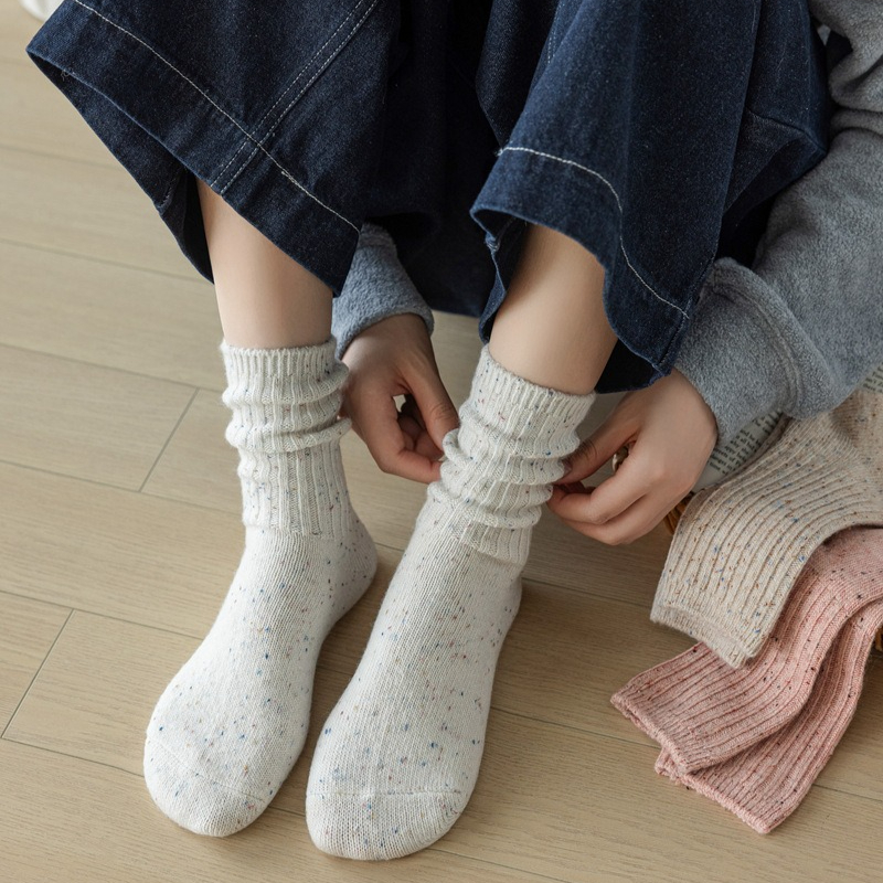 Wool Cashmere Women Socks Autu - Thermal Sock Wool ulasan dan harga