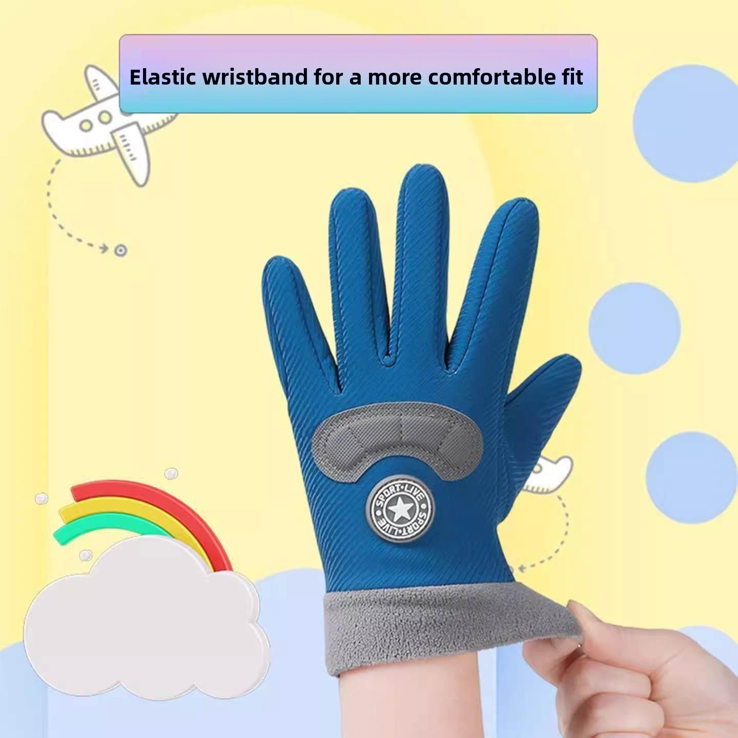 Children's Ski Gloves Winter W - Snow Glove Insulated ulasan dan harga