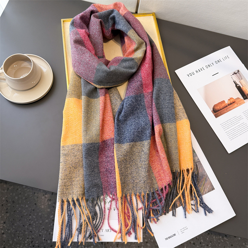 200*64cm New Fashion Cashmere  - Cashmere Pashmina Wrap ulasan dan harga