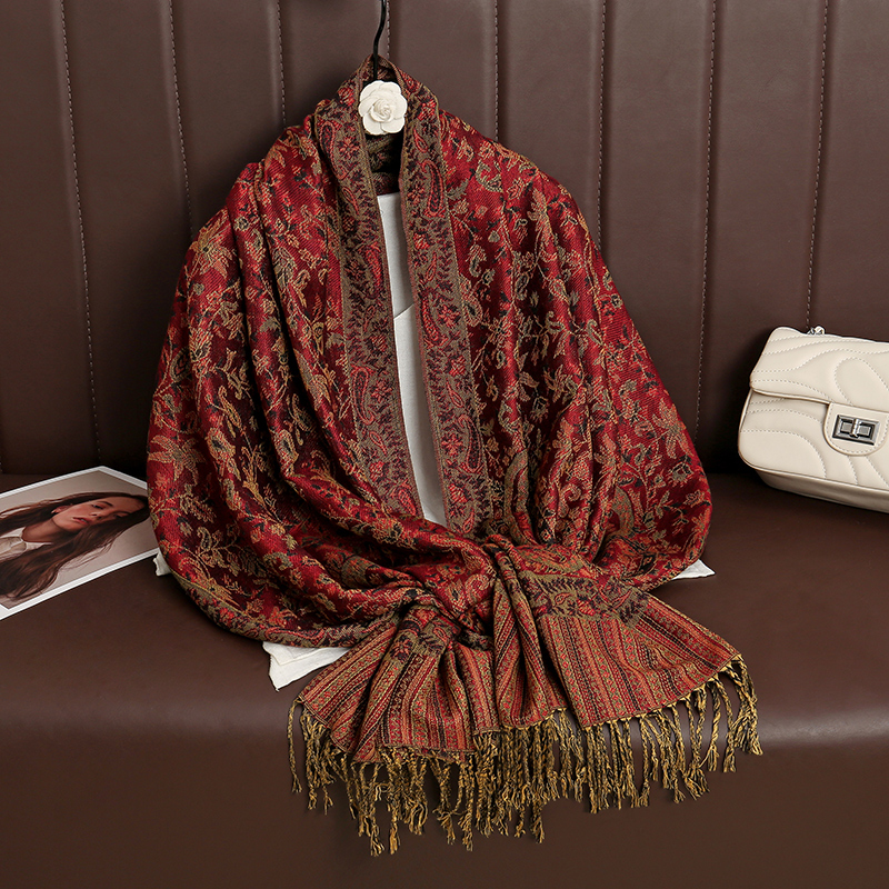 2024 Luxury Brand Cashmere Wom - Shawl Wrap Winter ulasan dan harga