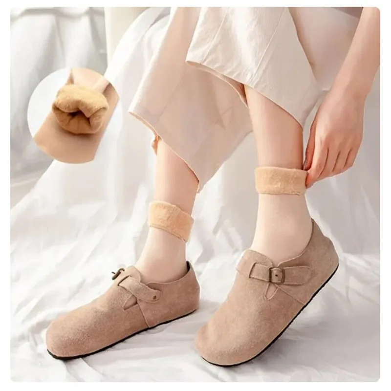 1/2/4Pairs Winter Warm Socks S - Thermal Sock Wool ulasan dan harga