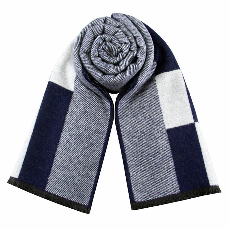 RUNMEIFA 2022 Classic Autumn & - Wool Scarf Men ulasan dan harga