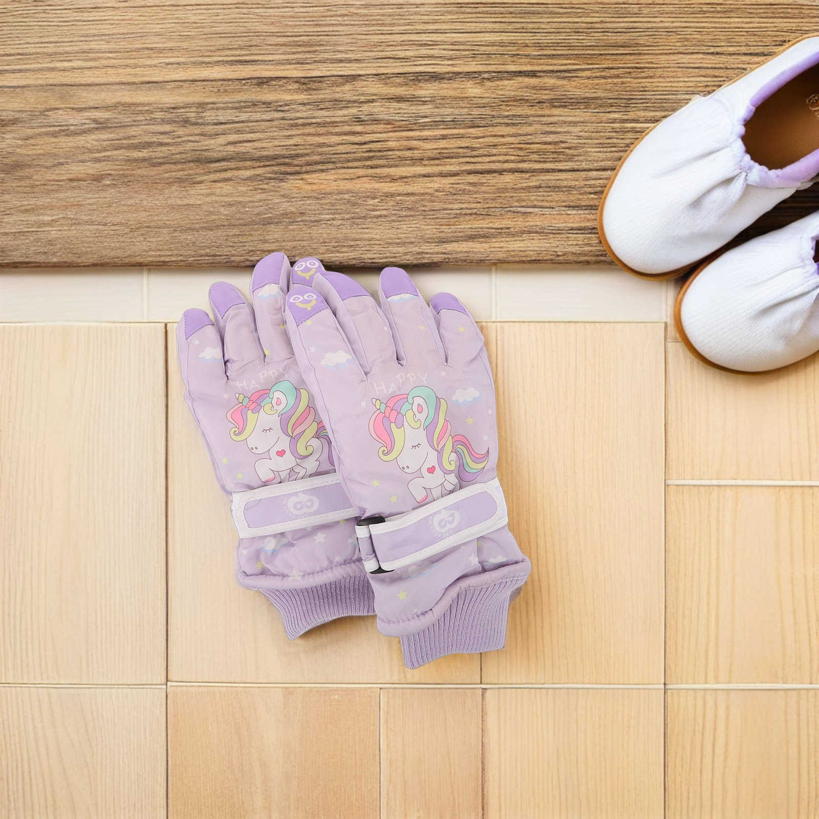 1Pair Ski Mittens Waterproof T - Snow Glove Insulated ulasan dan harga