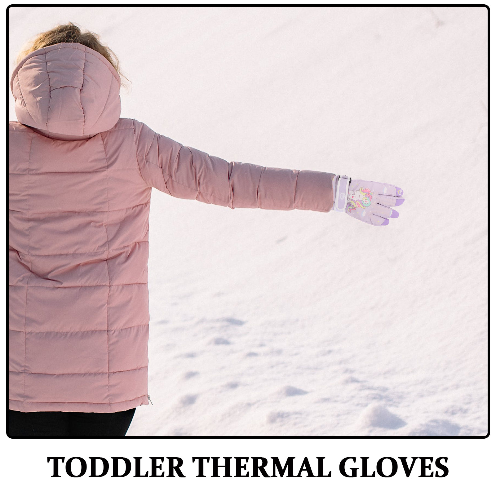 1Pair Ski Mittens Waterproof T - Snow Glove Insulated ulasan dan harga