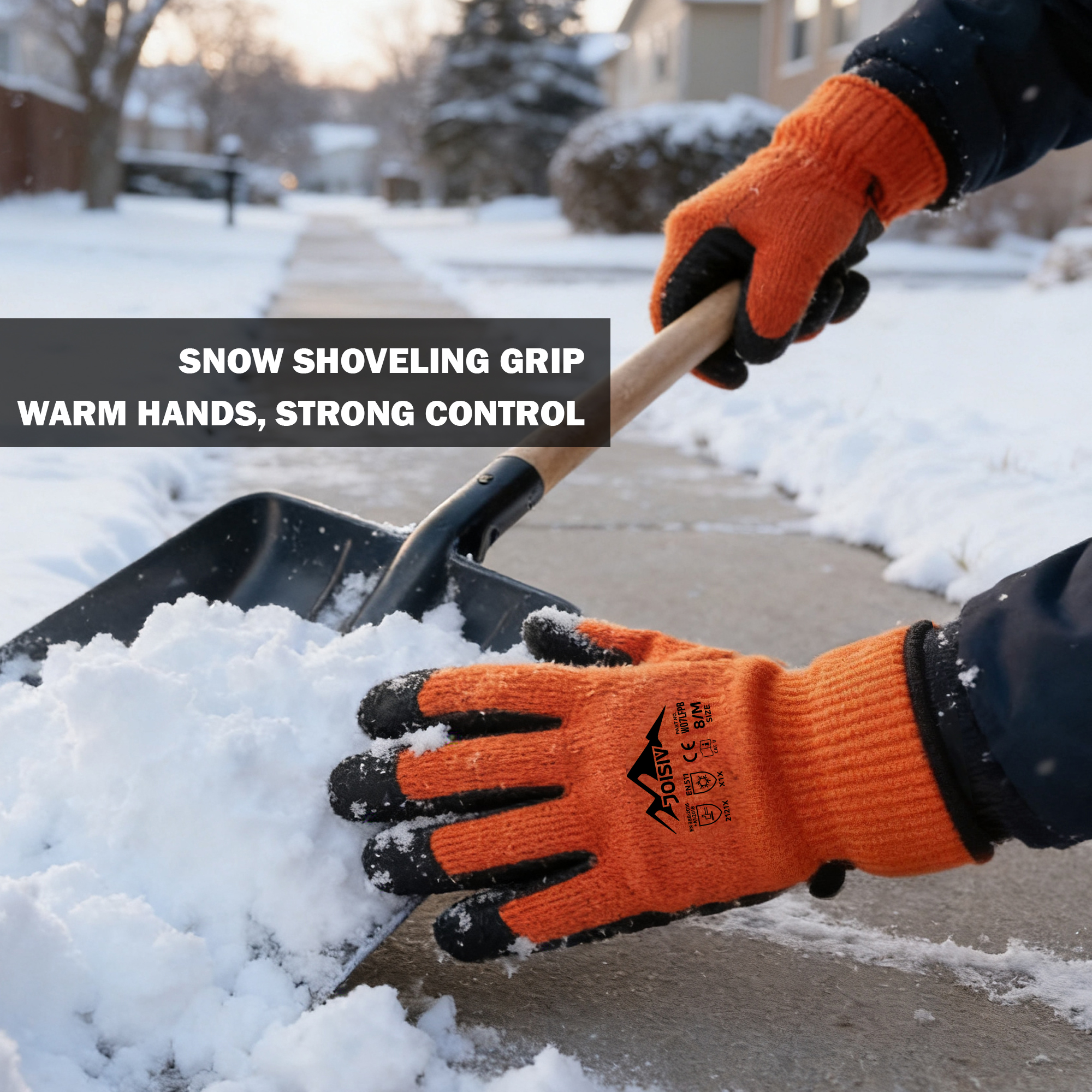 1 Pair Thermal Insulated Work  - Snow Glove Insulated ulasan dan harga