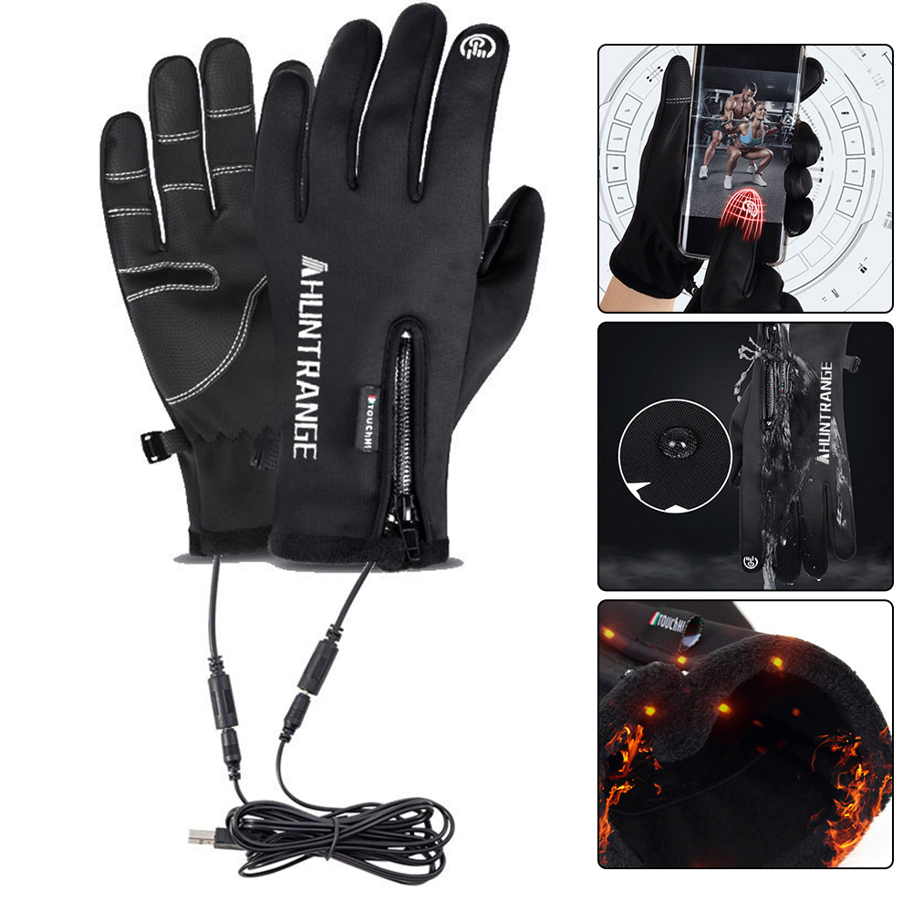 Electric Heated Gloves USB Tou - Touch Screen Gloves ulasan dan harga