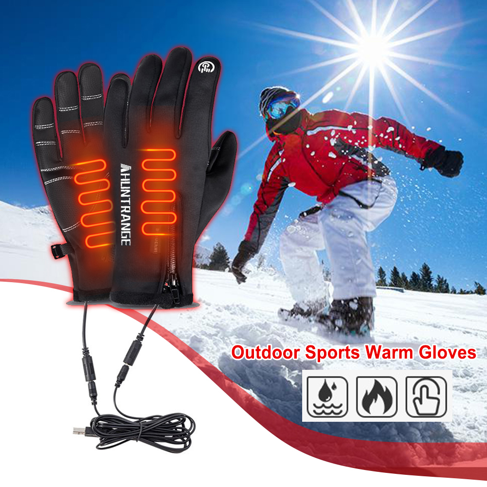 Electric Heated Gloves USB Tou - Touch Screen Gloves ulasan dan harga