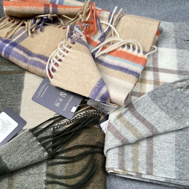 High Quality 100% Wool Scarf W - Wool Scarf Men ulasan dan harga