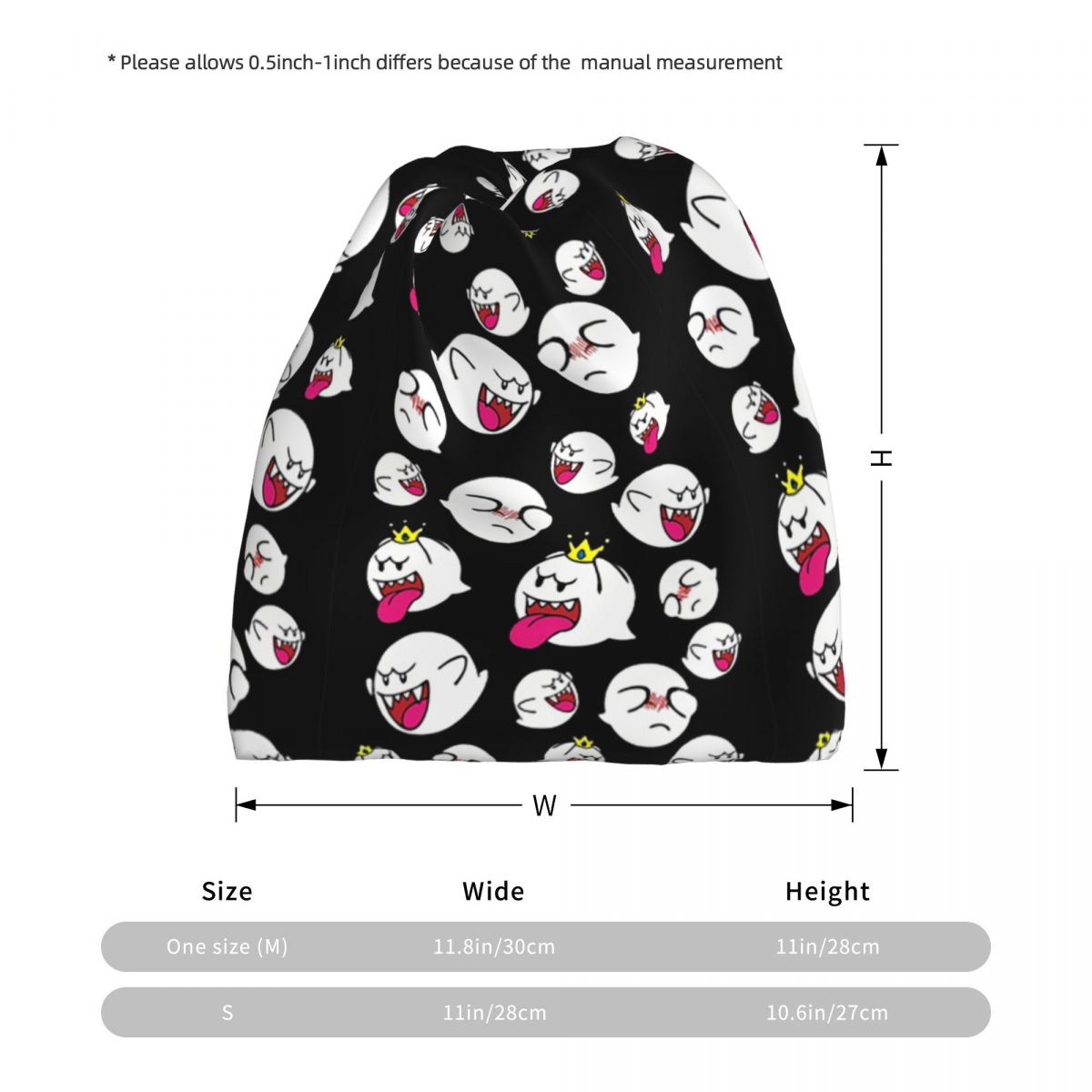 King Boo Bandana Neck Gaiter M - Knit Beanie Hat Warm ulasan dan harga