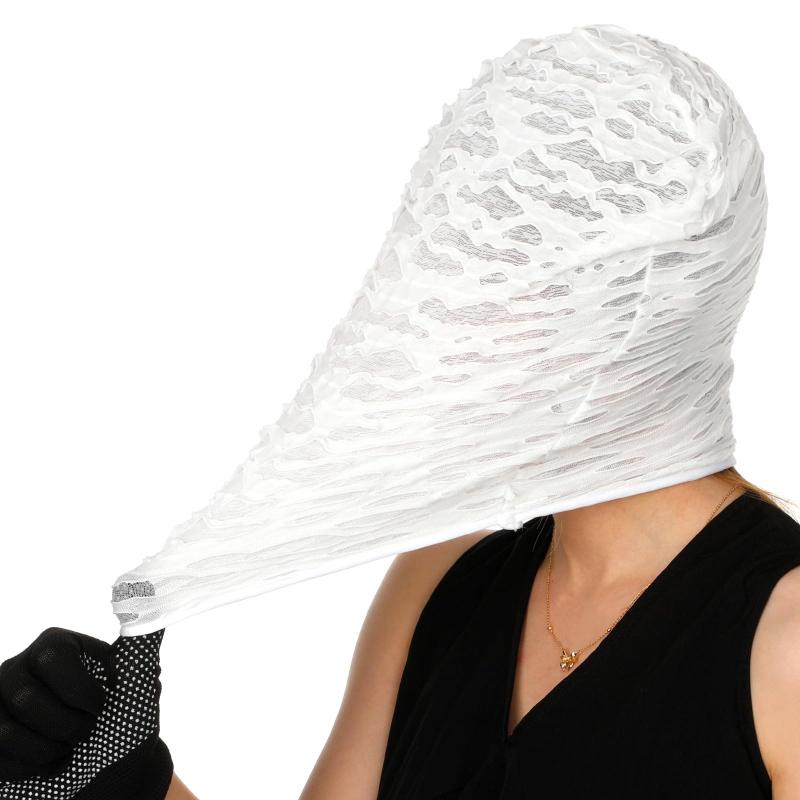 Gothic Punk Distressed Ripped  - Balaclava Ski Mask ulasan dan harga