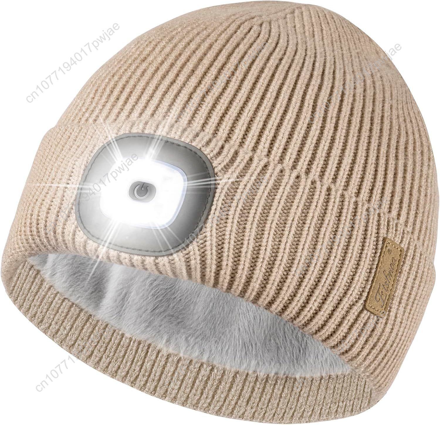 Etsfmoa Unisex Hat with Light, - Knit Beanie Hat Warm ulasan dan harga